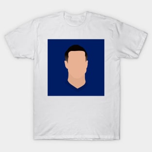 César Azpilicueta Minimalistic Face Art T-Shirt